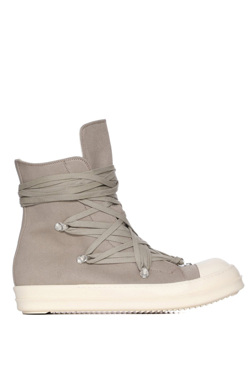 靴 Rick Owens DRKSHDW FW25 MEGALACE SNEAKS Rick Owens DRKSHDW | Shop Online | Pearl Megalace Sneaks - Aleluya