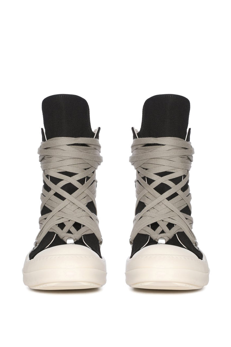 BLACK MEGALACE SNEAKS