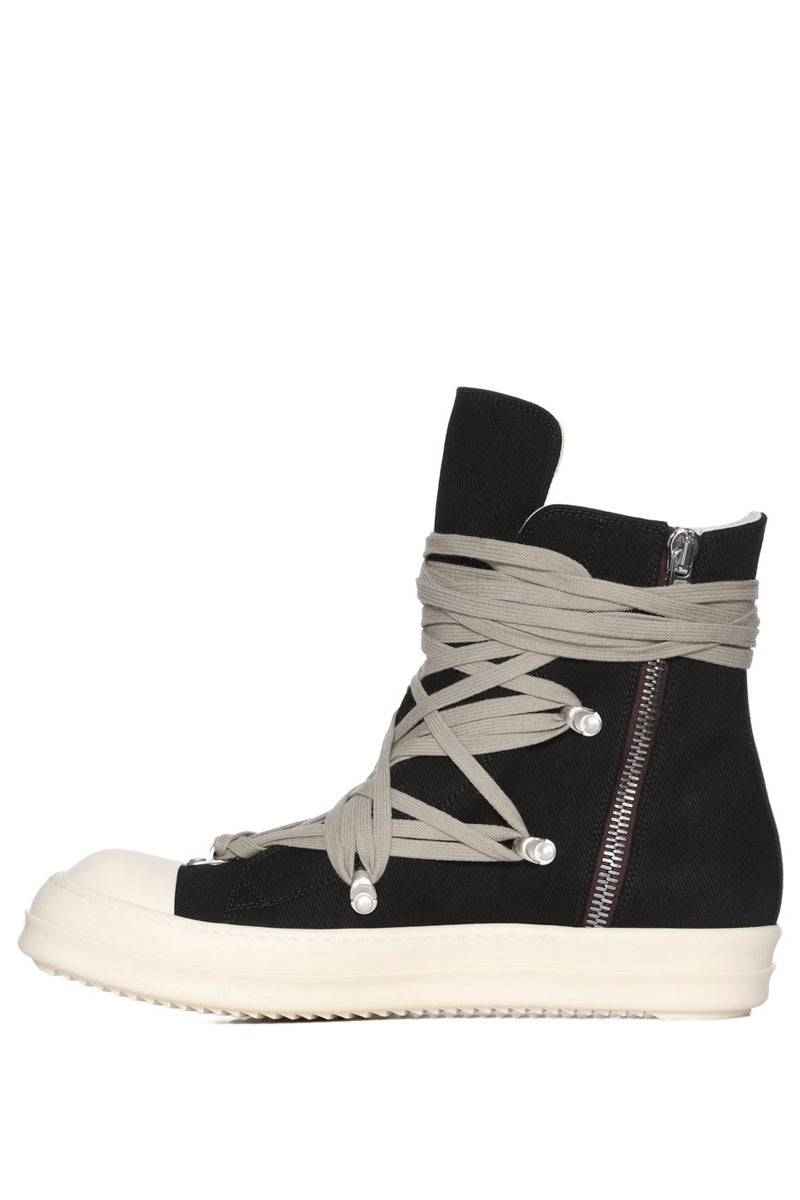 BLACK MEGALACE SNEAKS