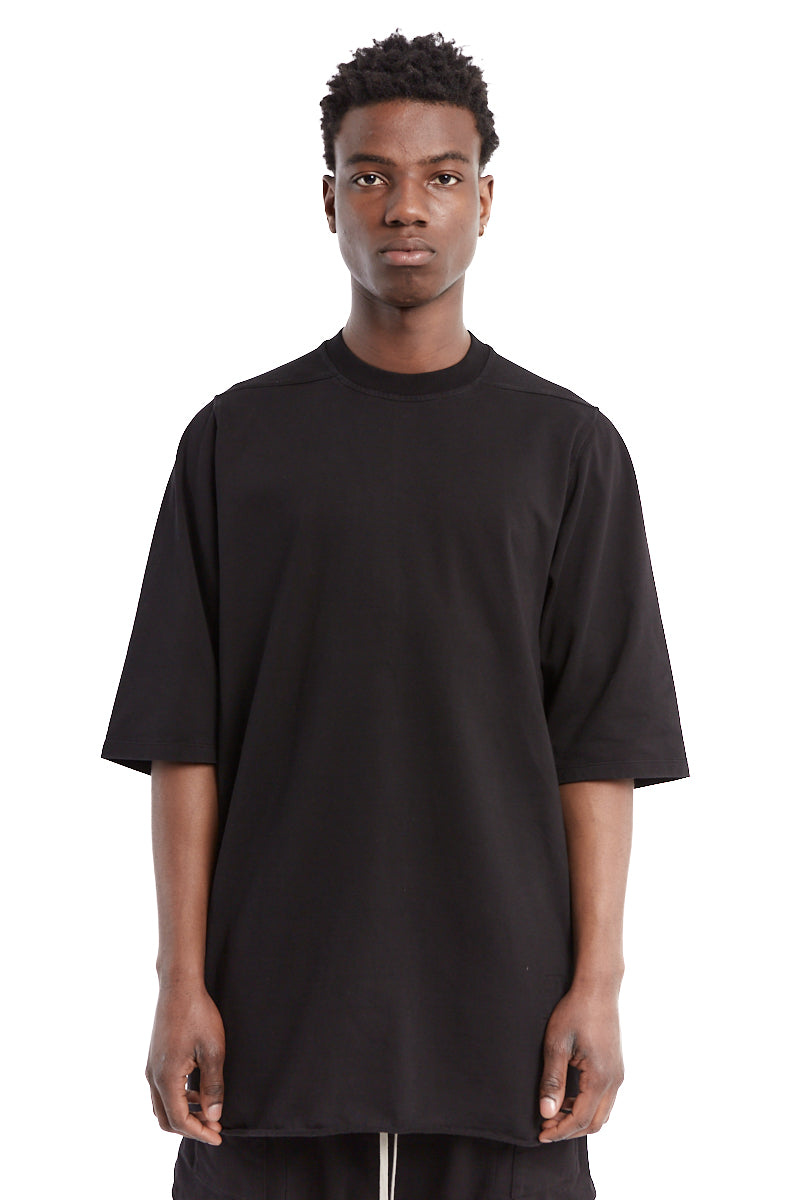 Rick Owens DRKSHDW | Shop Online | Black Jumbo RIG Tee - Aleluya