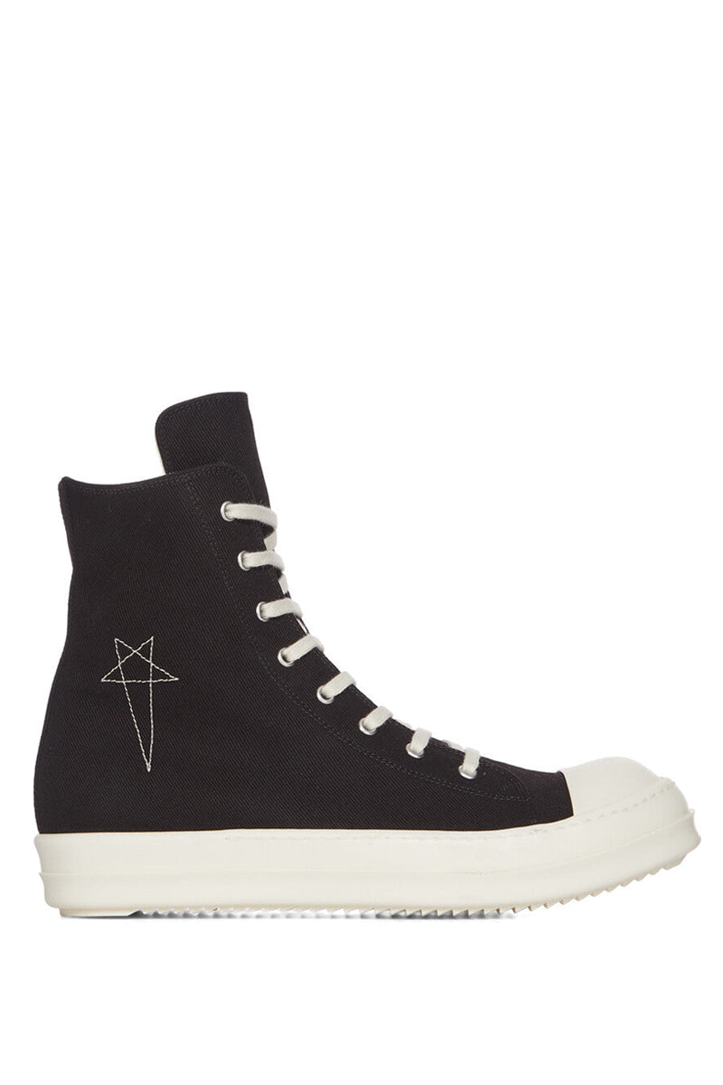 BLACK/PEARL PENTASTITCH SNEAKS