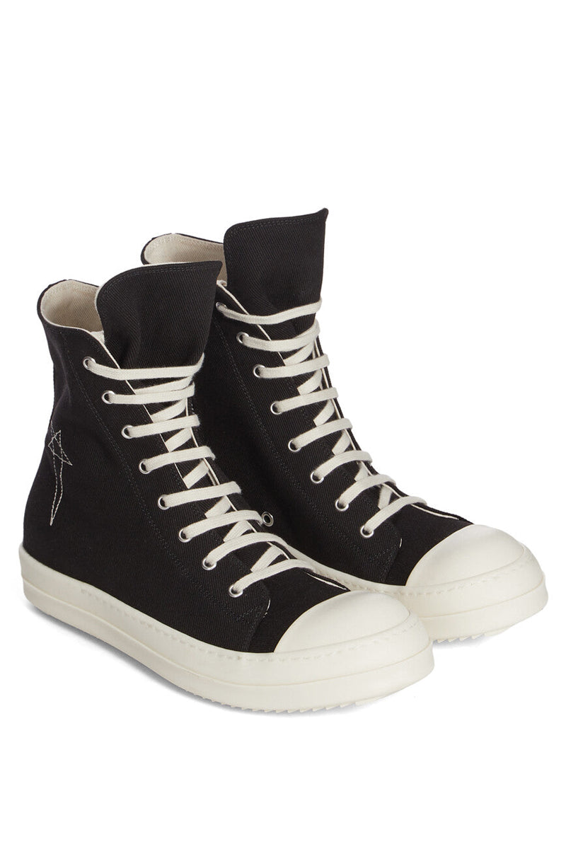 BLACK/PEARL PENTASTITCH SNEAKS