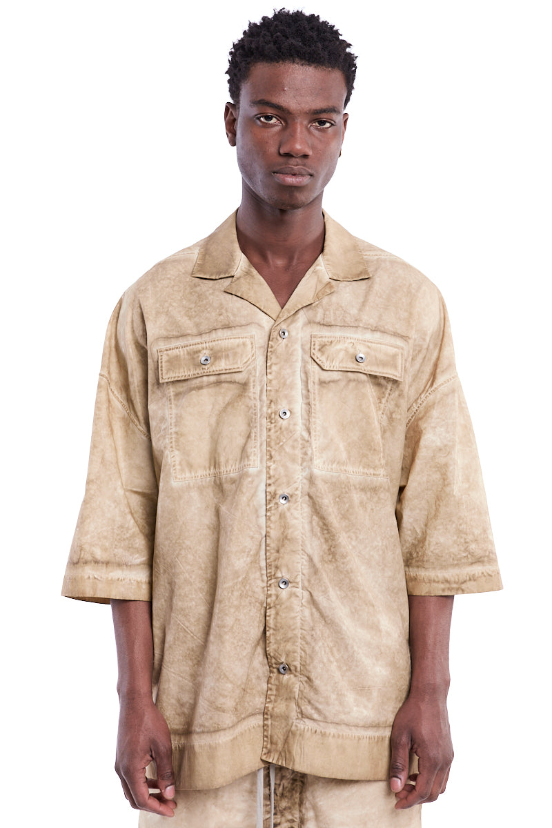Rick Owens DRKSHDW | Shop Online | Parchment Magnum Tommy Shirt 