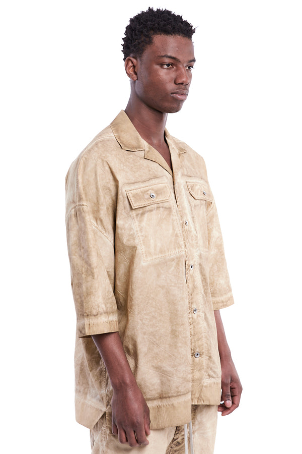 Rick Owens DRKSHDW | Shop Online | Parchment Magnum Tommy Shirt