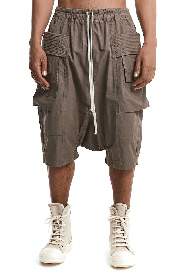 Rick Owens DRKSHDW | Shop Online | Dust Creatch Shorts - CR