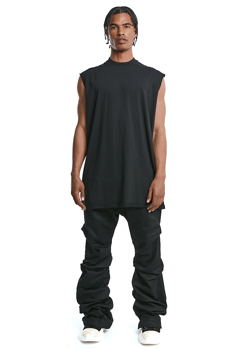 BLACK TARP TEE