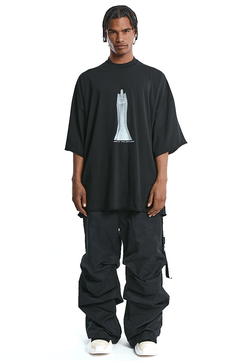 BLACK PRINT TOMMY TEE | RN