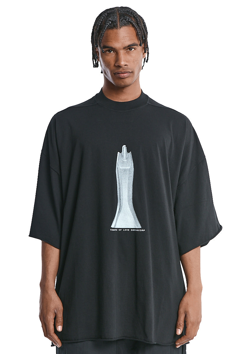 BLACK PRINT TOMMY TEE | RN