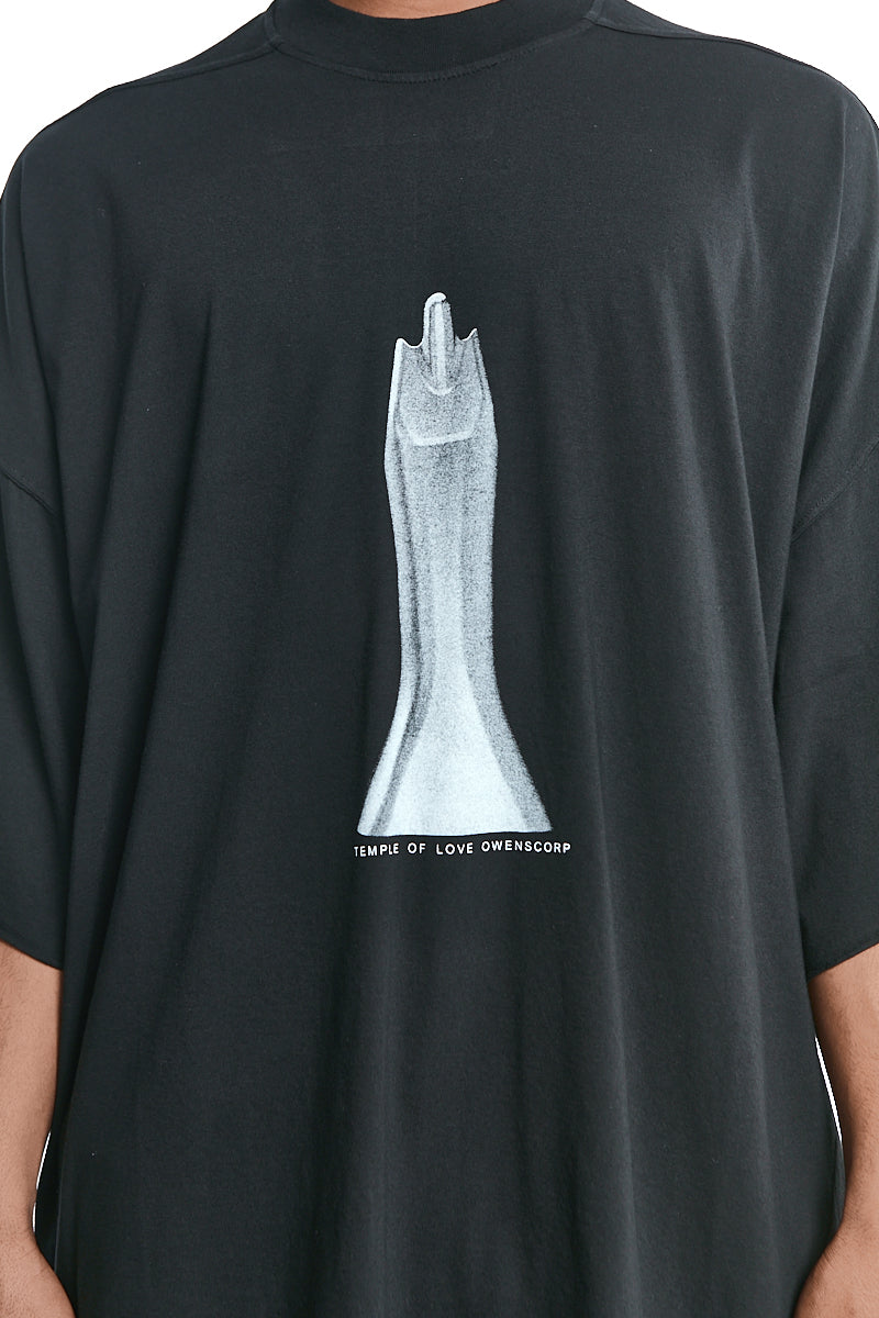 BLACK PRINT TOMMY TEE | RN