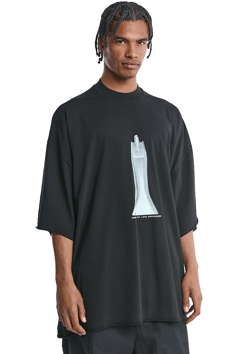 BLACK PRINT TOMMY TEE | RN