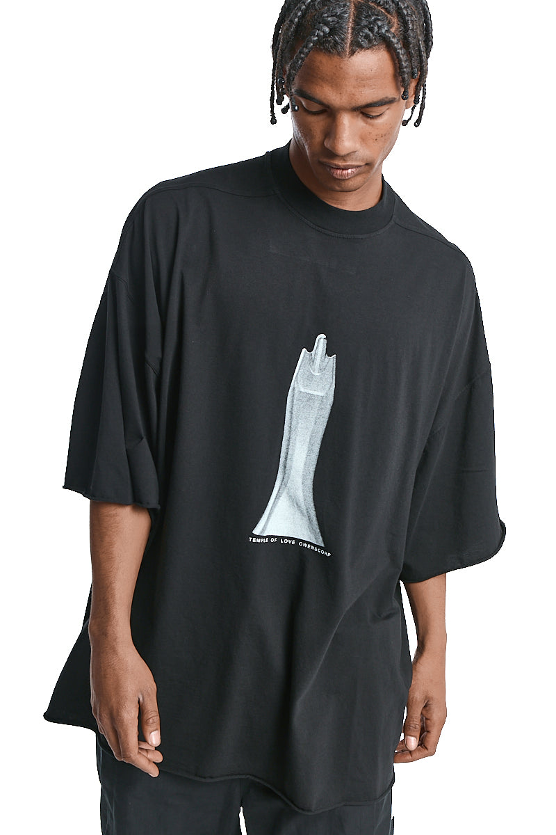 BLACK PRINT TOMMY TEE | RN