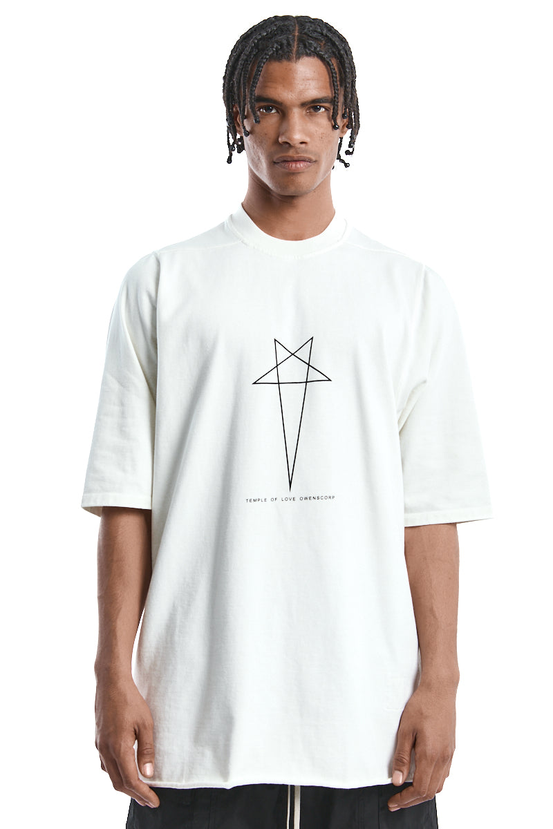 MILK PENTA PRINT JUMBO TEE | RIG