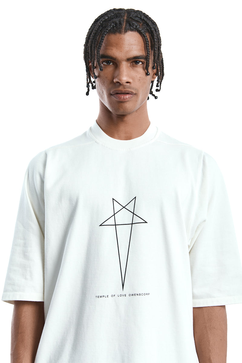 MILK PENTA PRINT JUMBO TEE | RIG