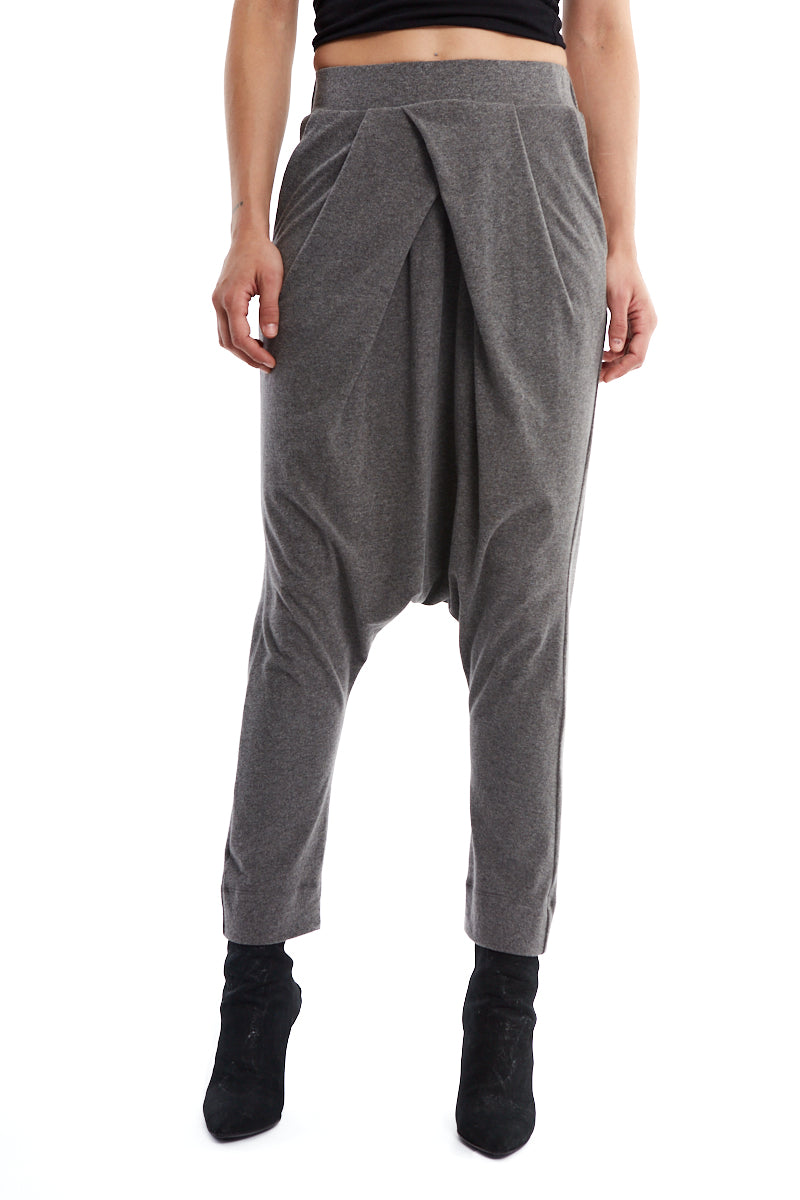Casual trousers Rick Owens - Cotton low crotch trousers - DU16F8374MOP09