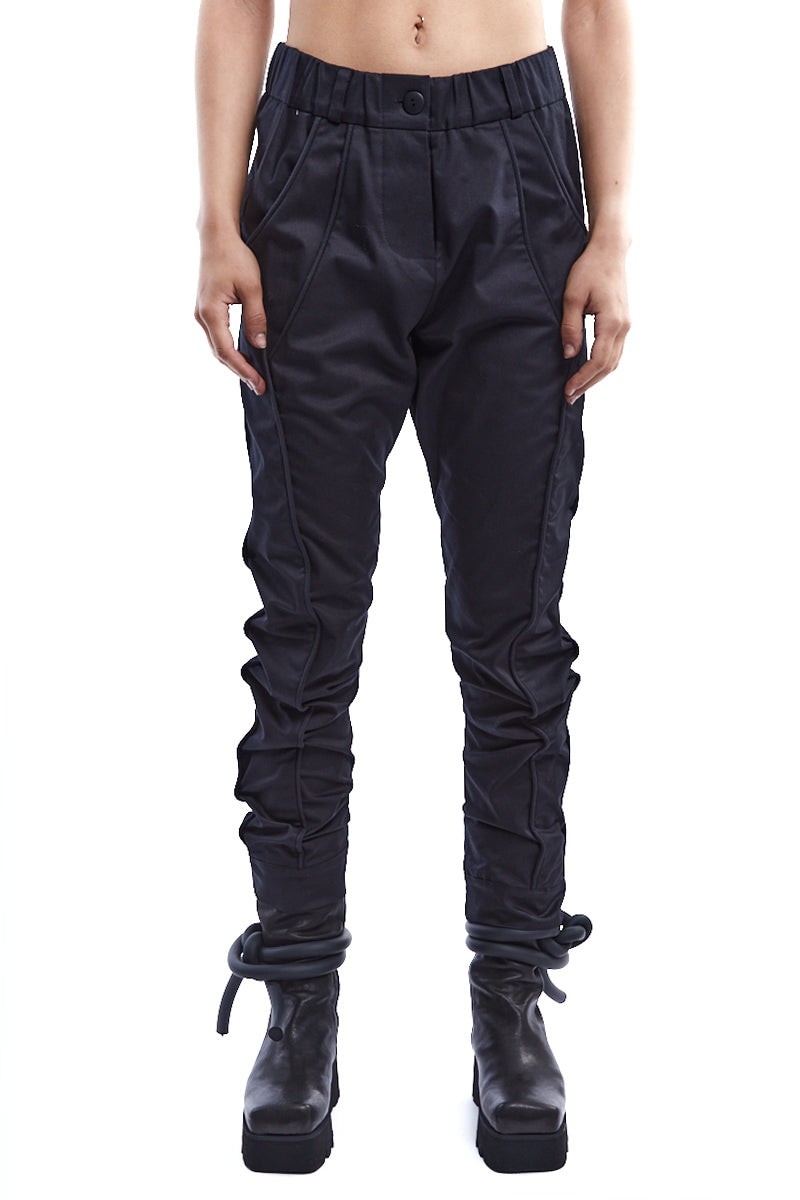 BLACK SLIM FIT PANTS