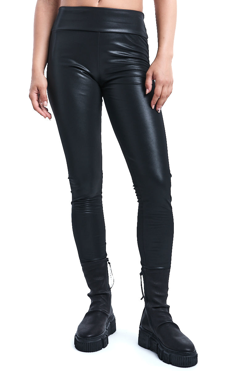 FAUX LEATHER LEGGINGS