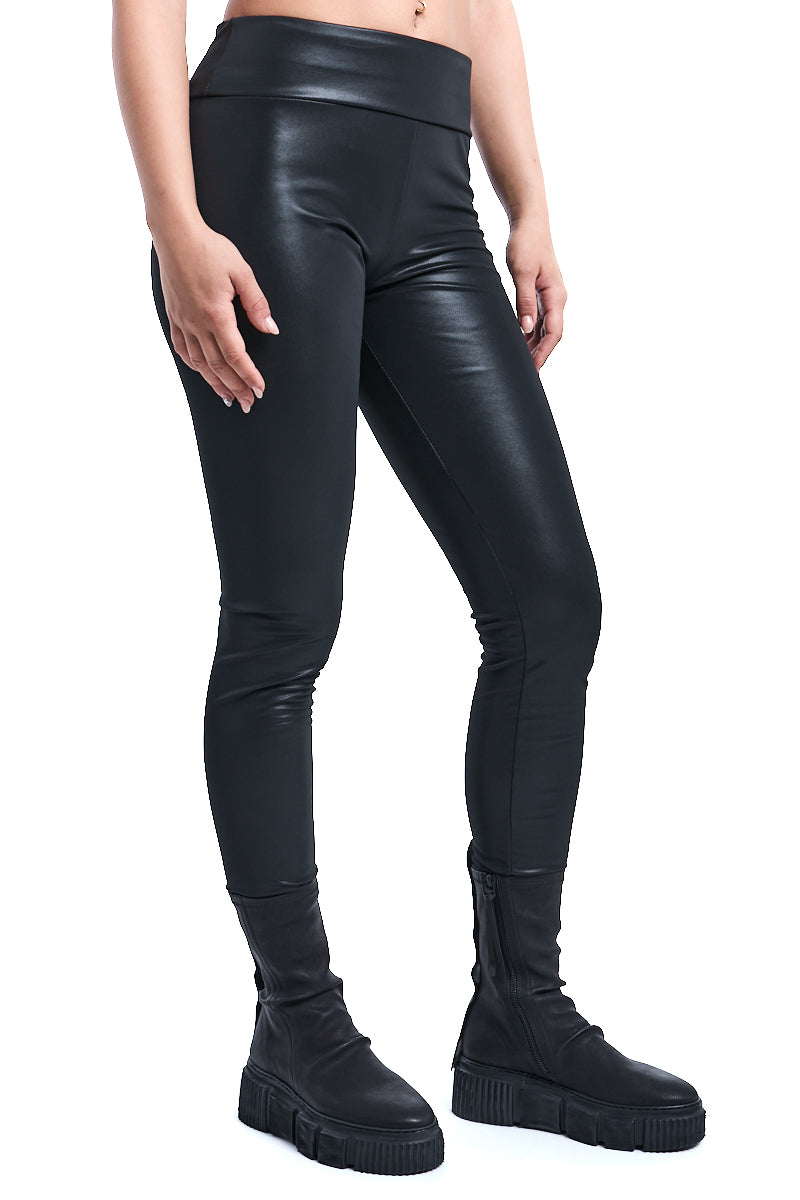 FAUX LEATHER LEGGINGS