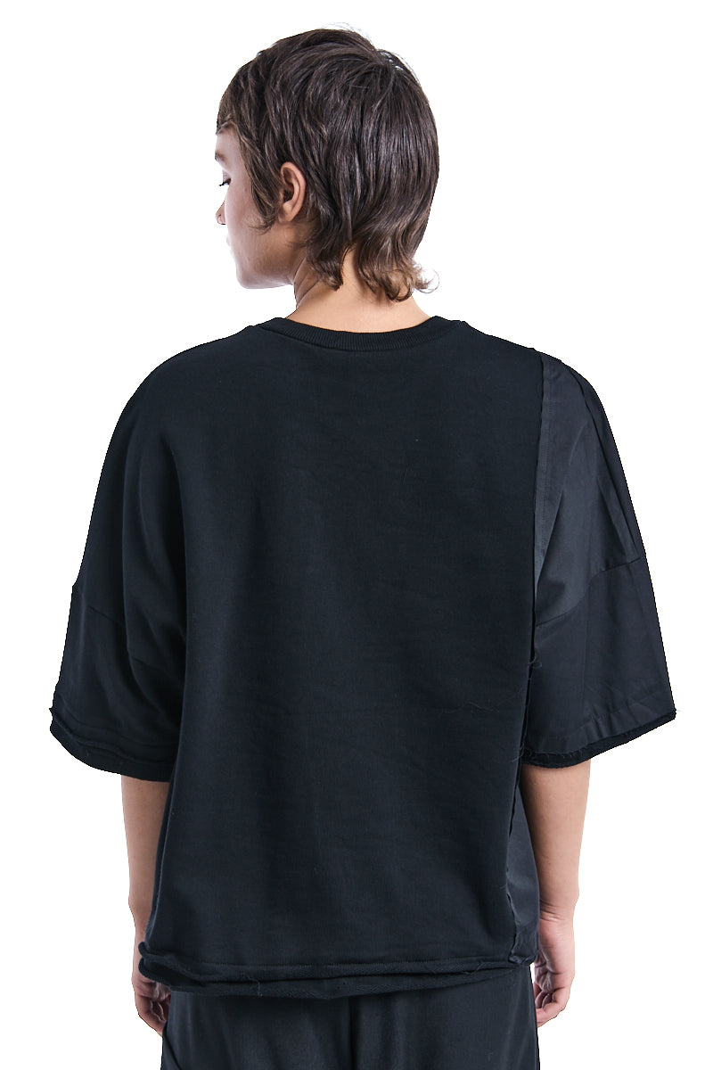 BLACK OVERSIZE TOP