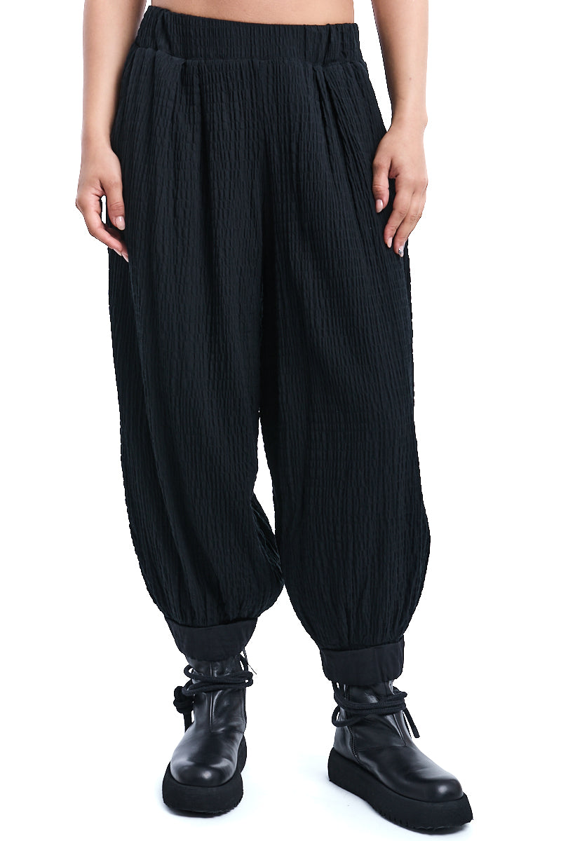 CRINKLED SOFT PANTS