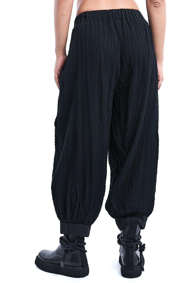 CRINKLED SOFT PANTS