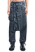GREY OVER DROPPED CROTCH PANTS