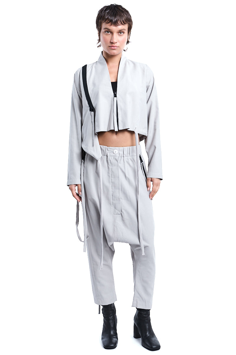 PEARL SOFT ZIPPED JACKET