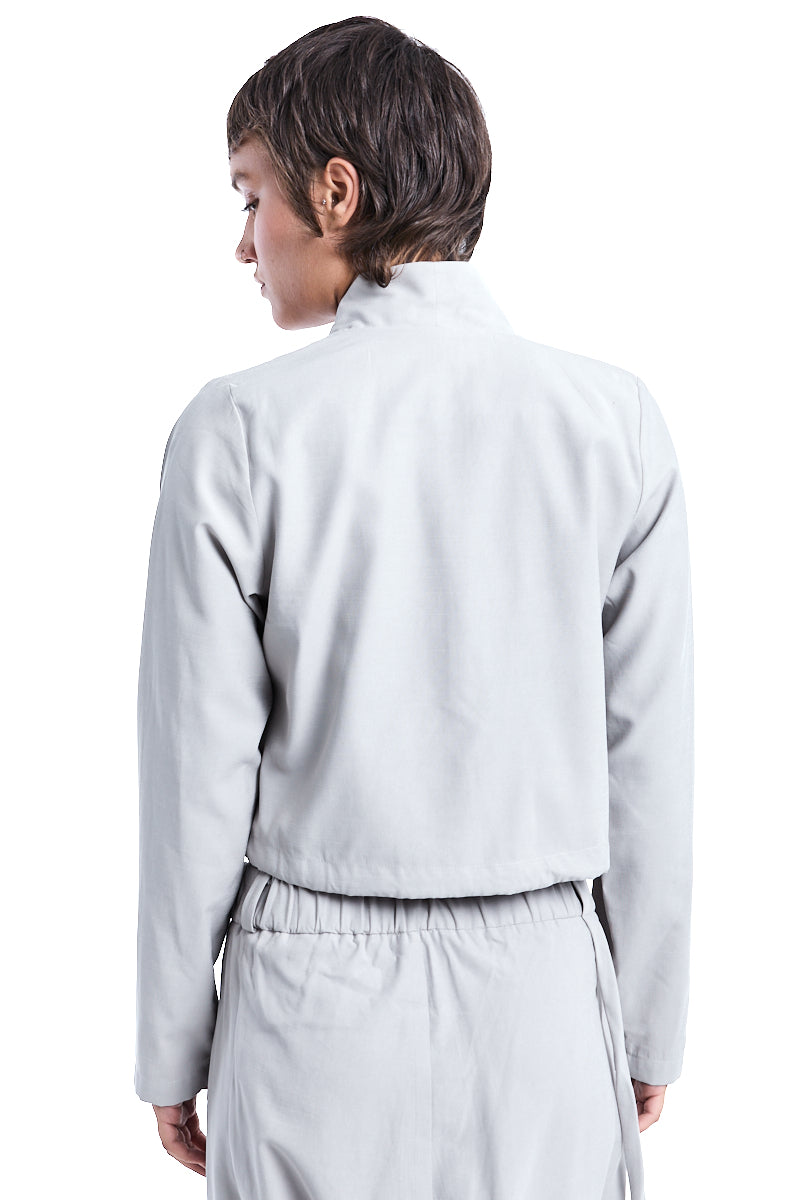 PEARL SOFT ZIPPED JACKET