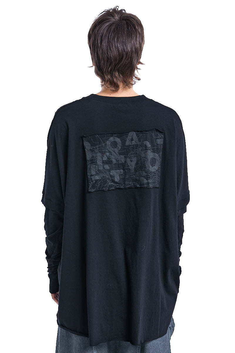 BACK PRINT OVERSIZE TUNIC