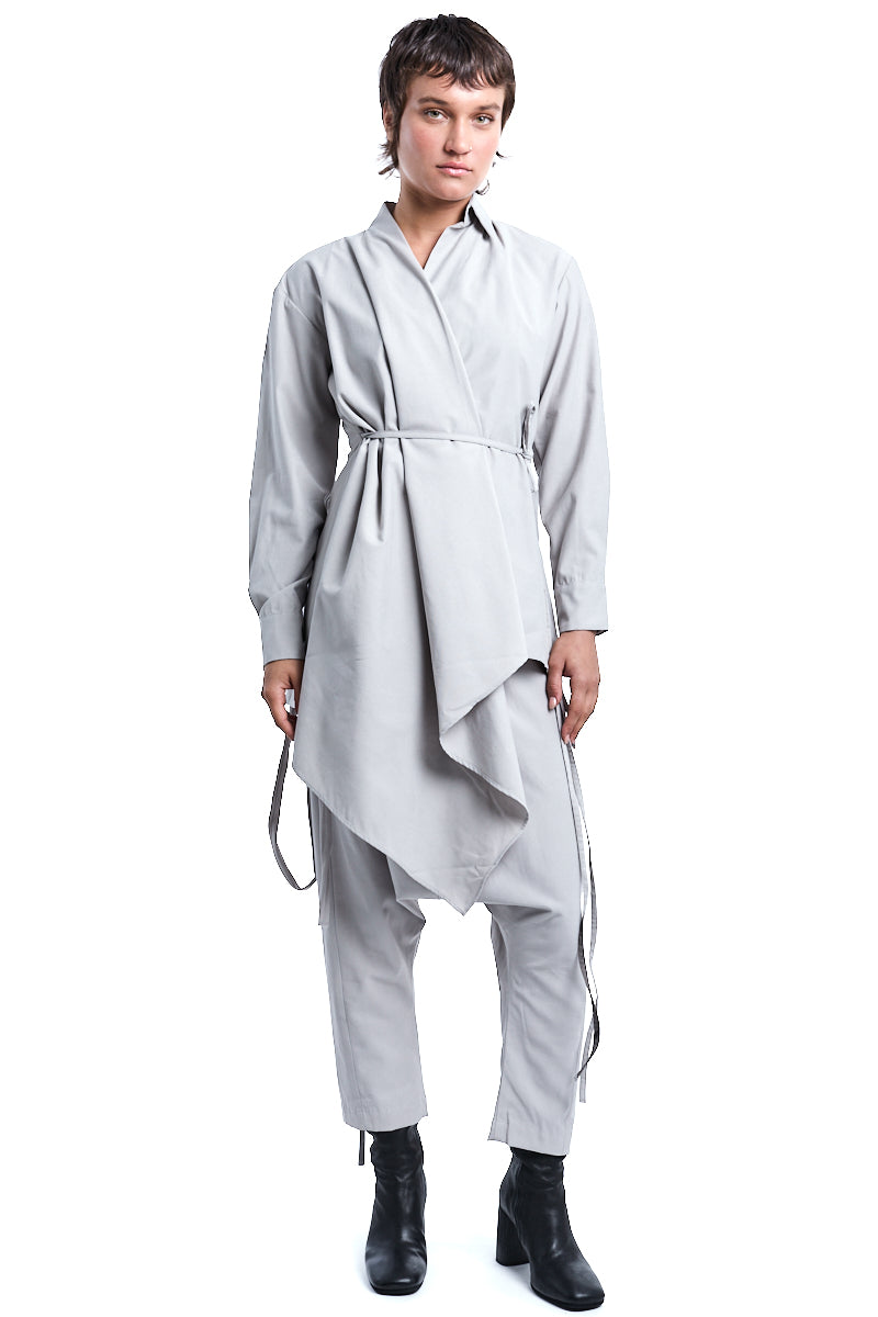 PEARL OVERLAPPED JACKET