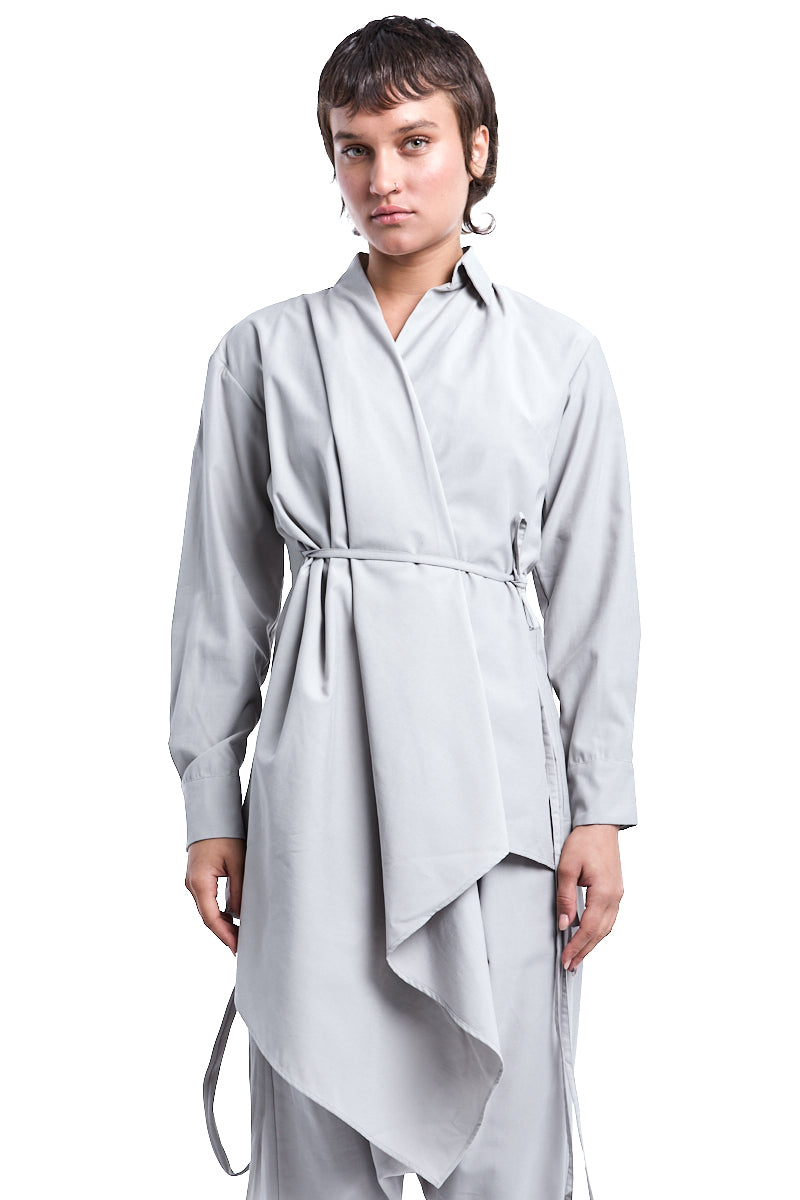 PEARL OVERLAPPED JACKET