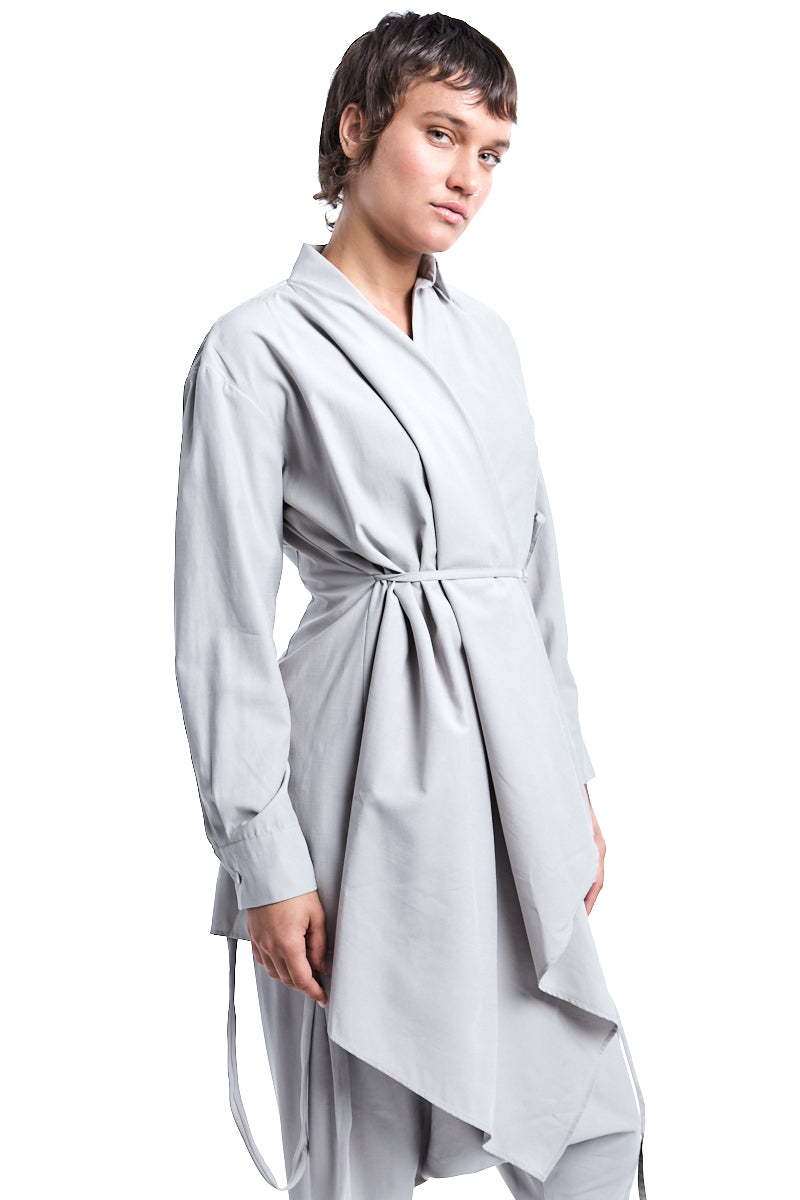 PEARL OVERLAPPED JACKET