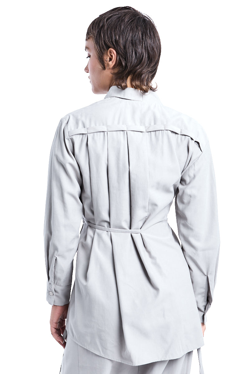 PEARL OVERLAPPED JACKET