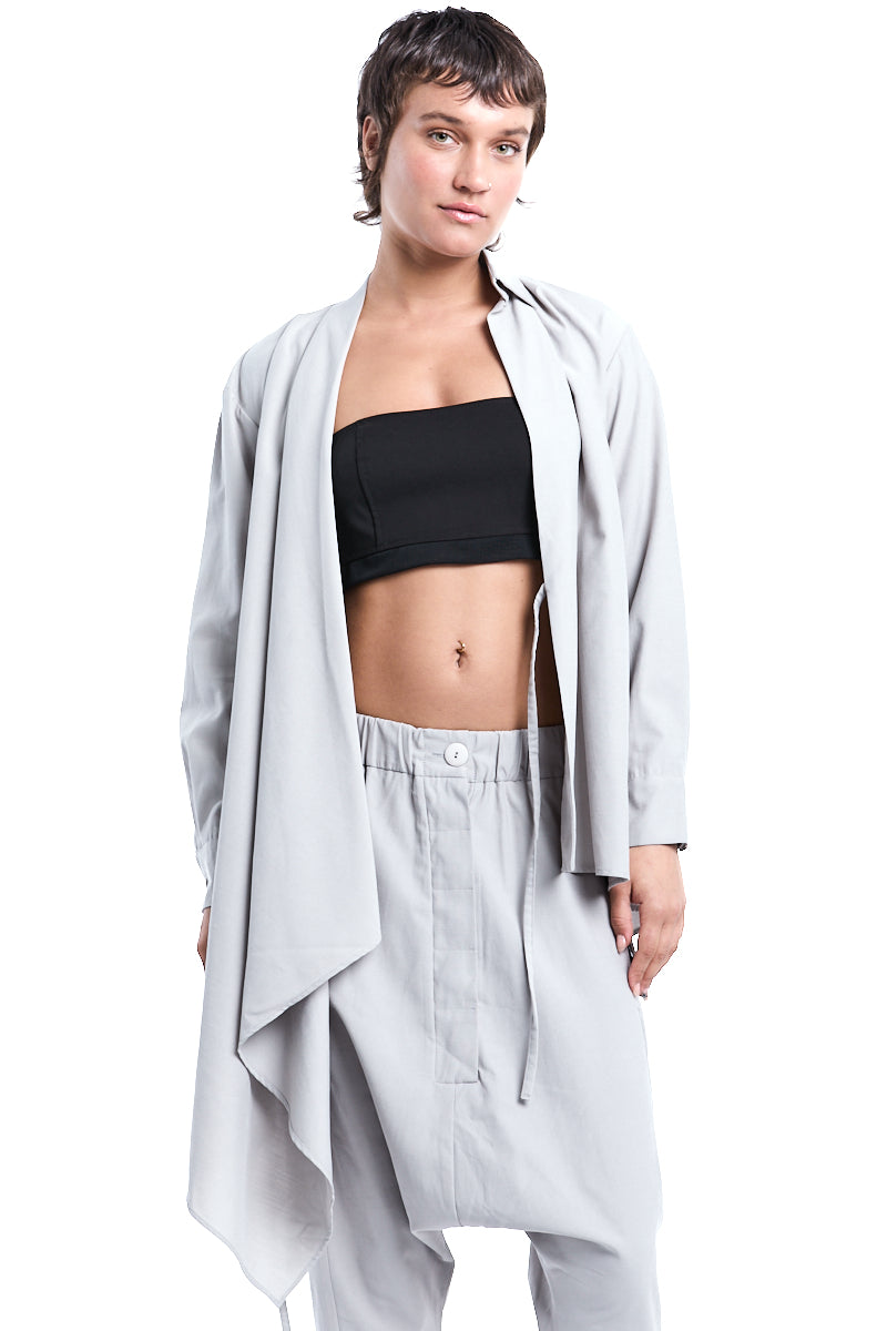 PEARL OVERLAPPED JACKET