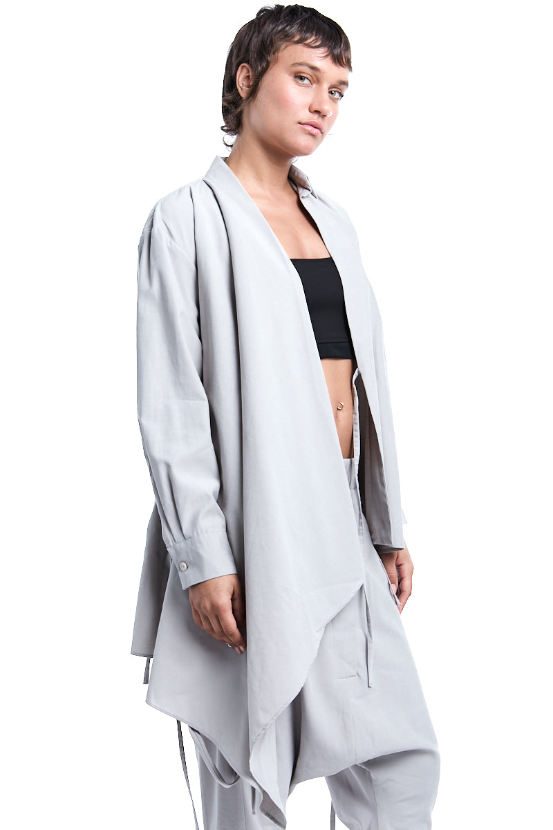 PEARL OVERLAPPED JACKET