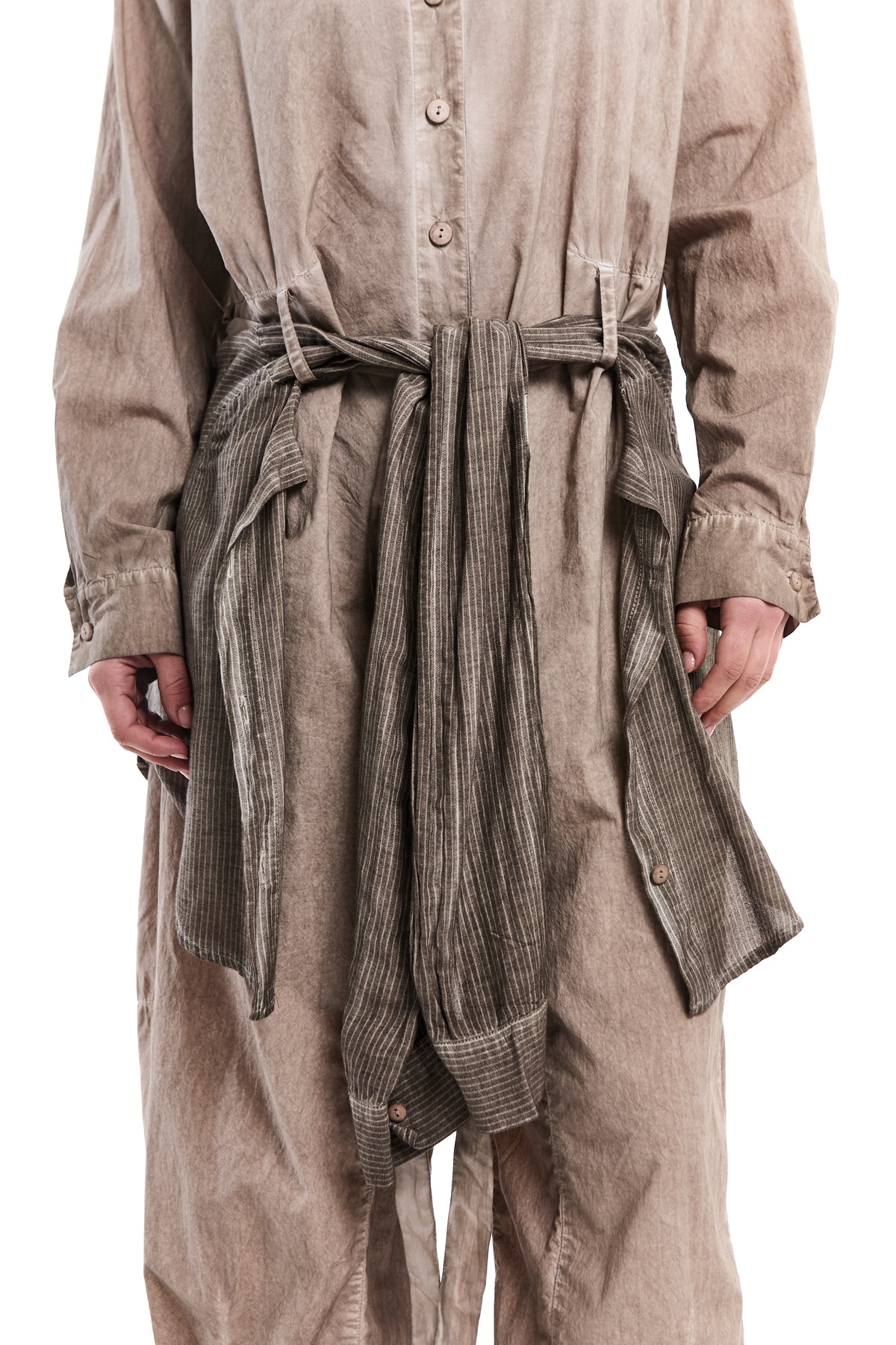 SAND OLD DYED MODULAR JUMPSUIT