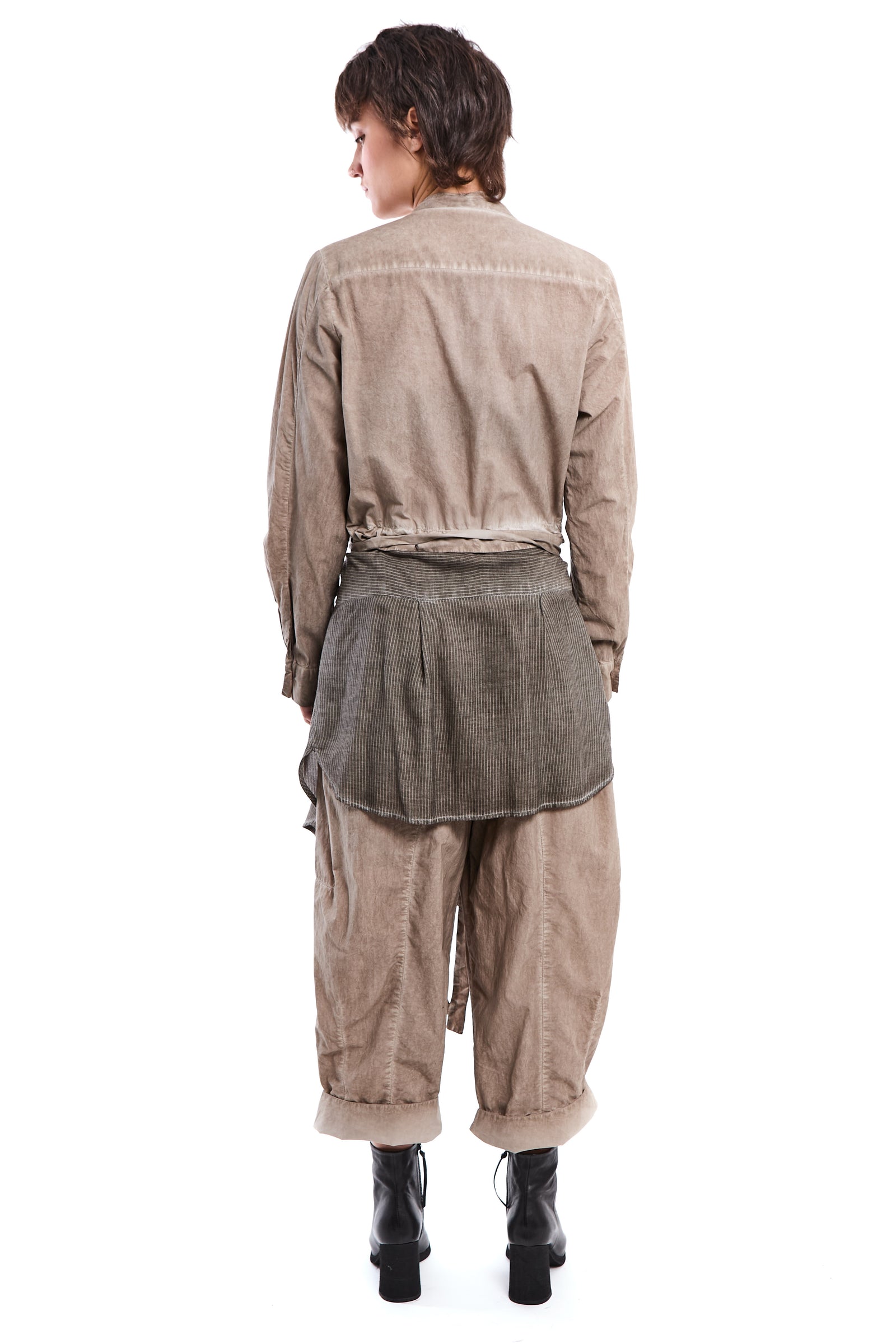SAND OLD DYED MODULAR JUMPSUIT