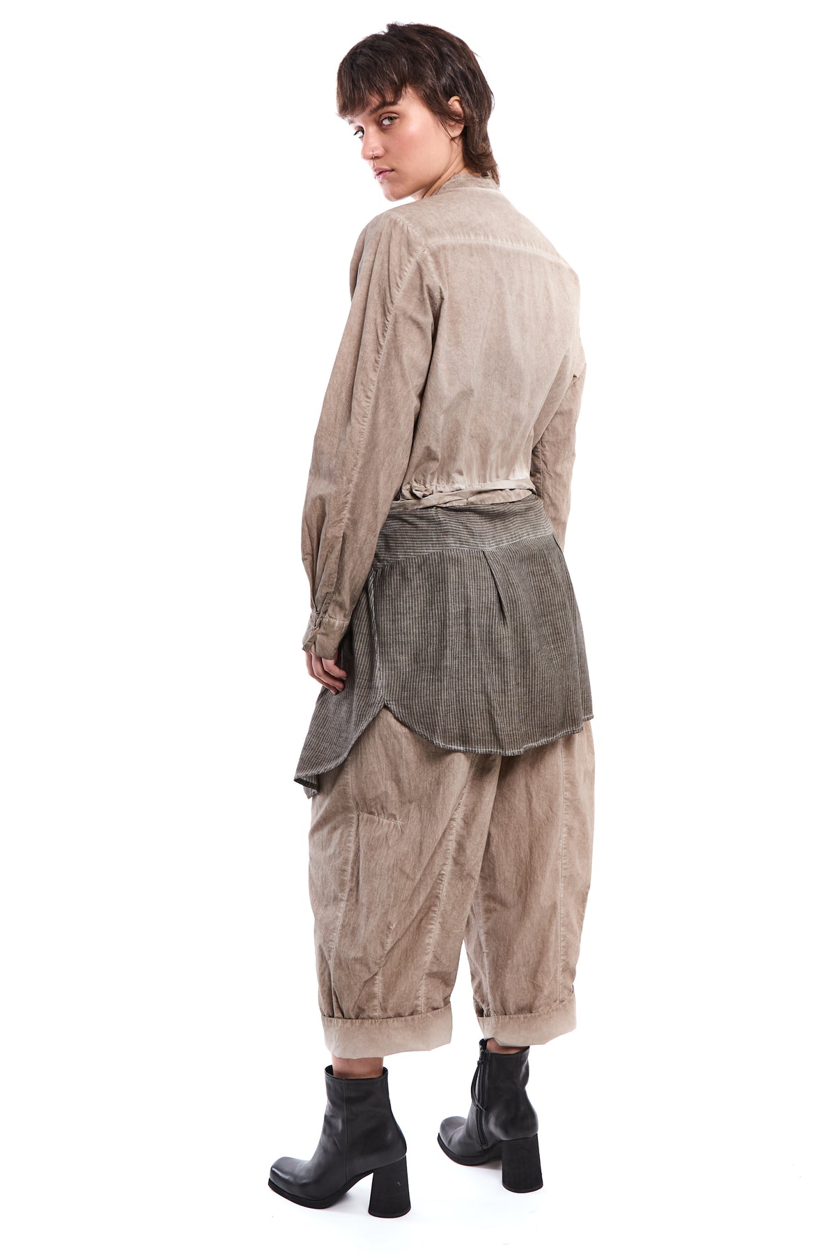 SAND OLD DYED MODULAR JUMPSUIT