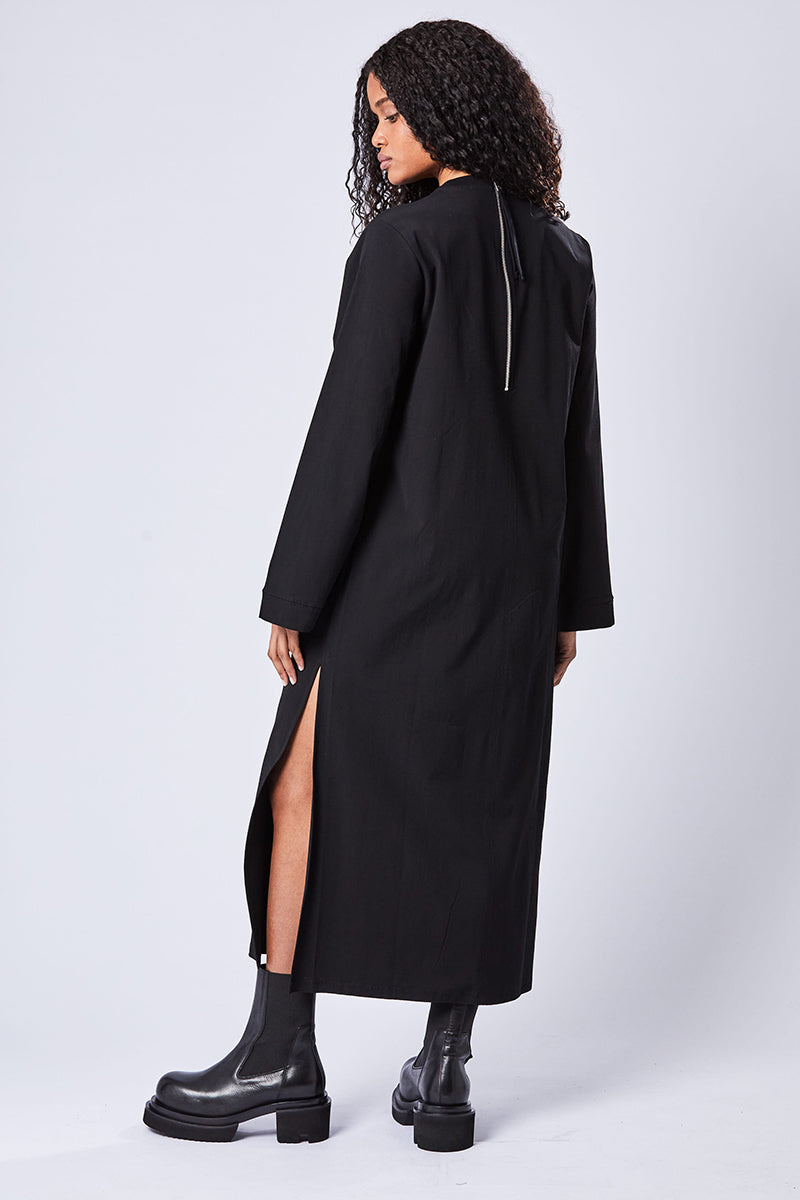 LONG OVER SHIRT DRESS