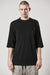 BLACK HALF SLEEVES OVER TEE