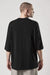 BLACK HALF SLEEVES OVER TEE