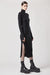 BLACK HIGH NECK SLIM FIT DRESS