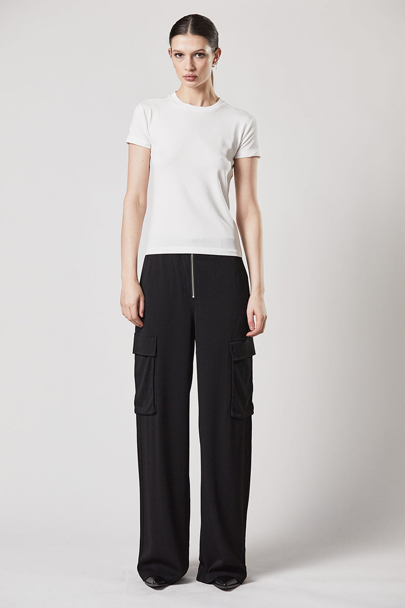 OFF WHITE SOFT BASIC TEE