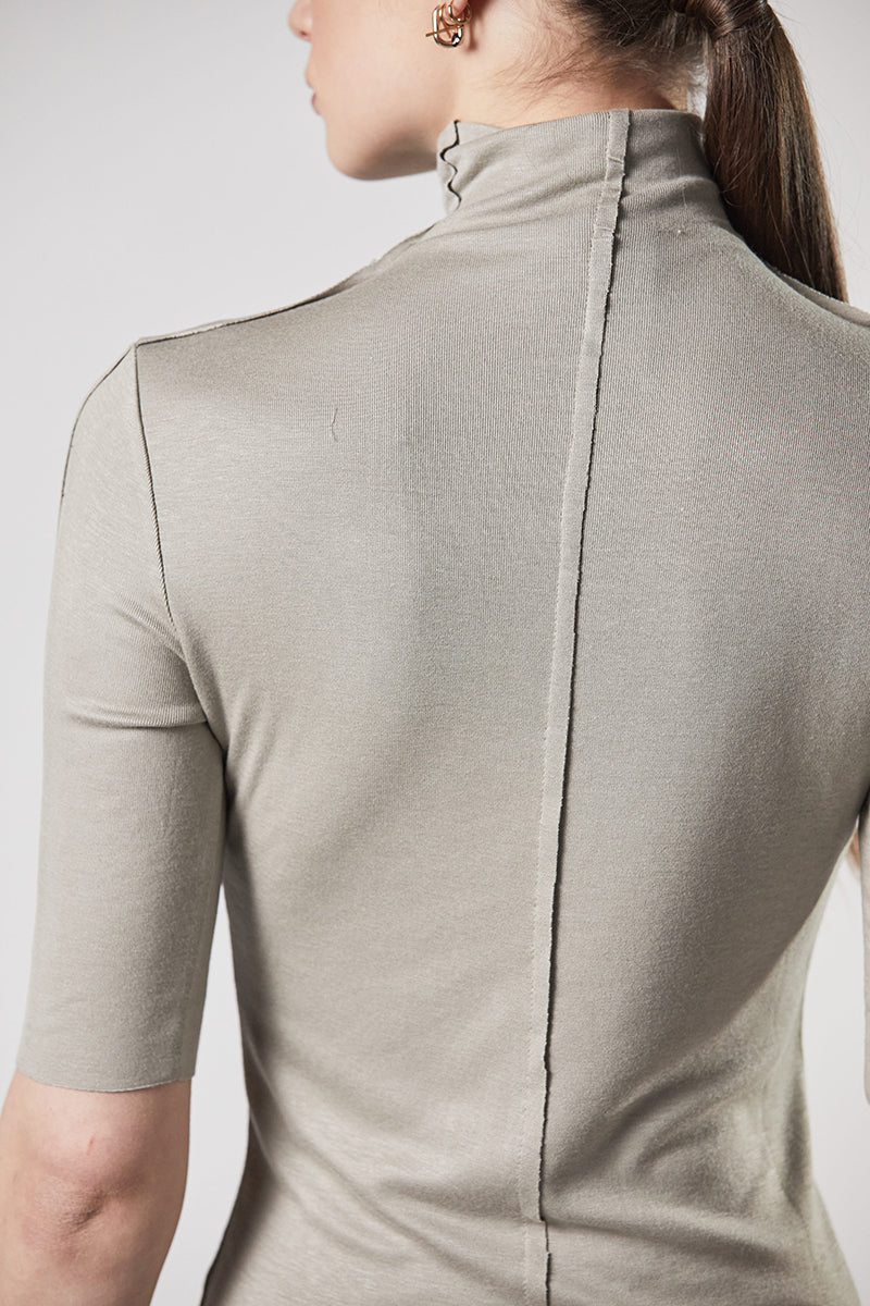 MOONBEAM SOFT HIGH NECK TEE