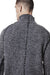 DARK GREY ALPACA HIGH NECK JERSEY
