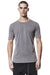 USED GREY LIGHT JERSEY STITCHING TEE