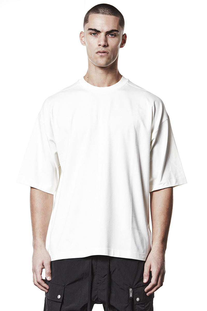 CREAM STRONG MODAL JERSEY OVERSIZED TEE