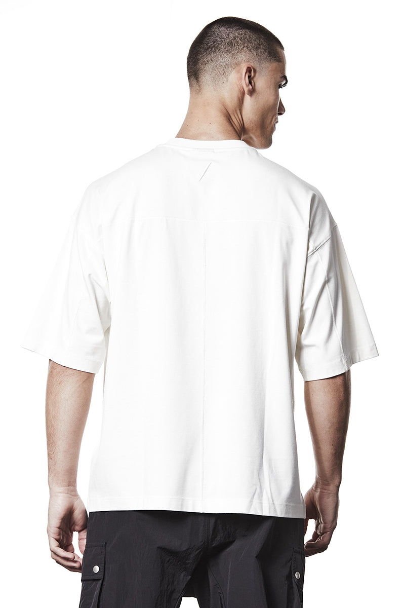 CREAM STRONG MODAL JERSEY OVERSIZED TEE