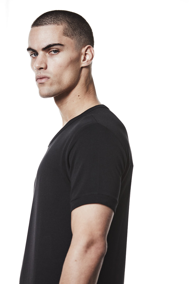 COTTON MODAL BLEND TEE