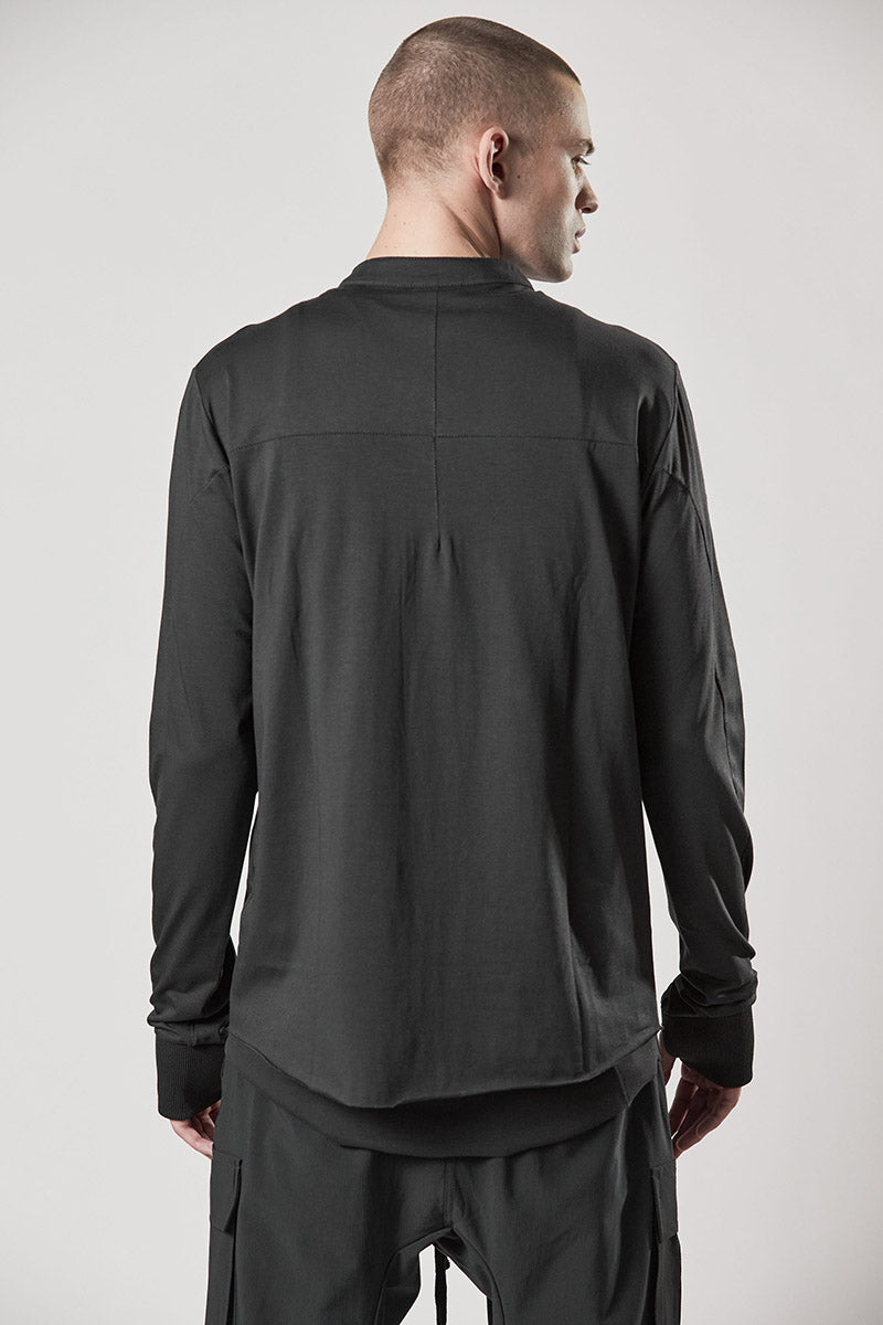thom/krom HIGH COLLAR KNIT PULLOVER / ALPACA WOOL (LIGHT