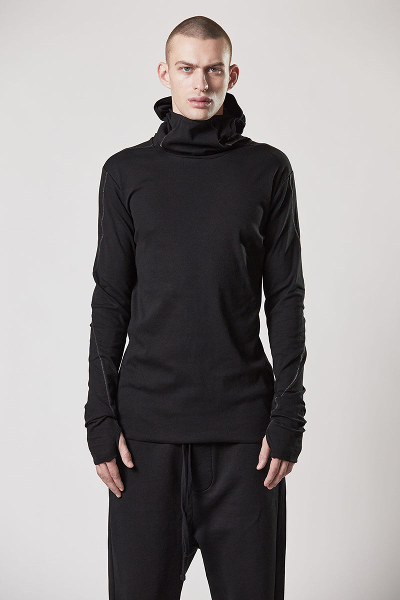 BALACLAVA HOODED SHIRT